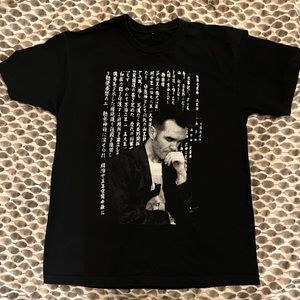MORRISSEY Japan your 1991 reprint / bootleg t-shirt
